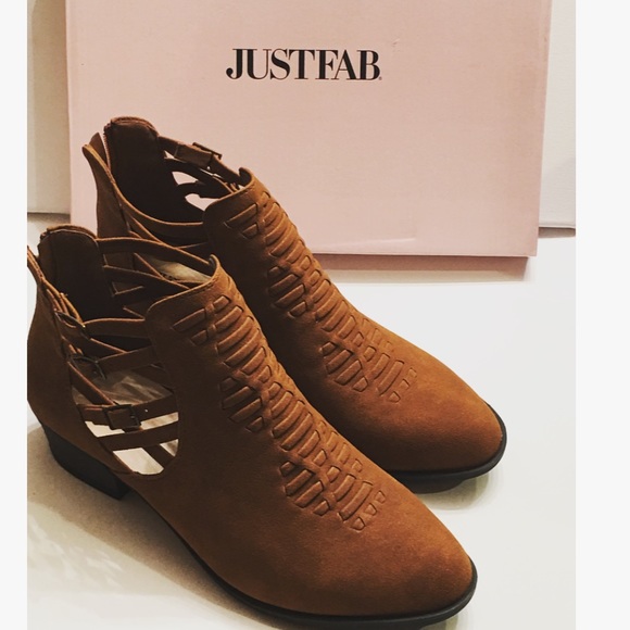Just Fab Shoes - New With Box Ankle Boots